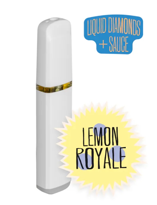 Photograph of product: Lemon Royale | Diamonds / Sauce Disposable | 2g