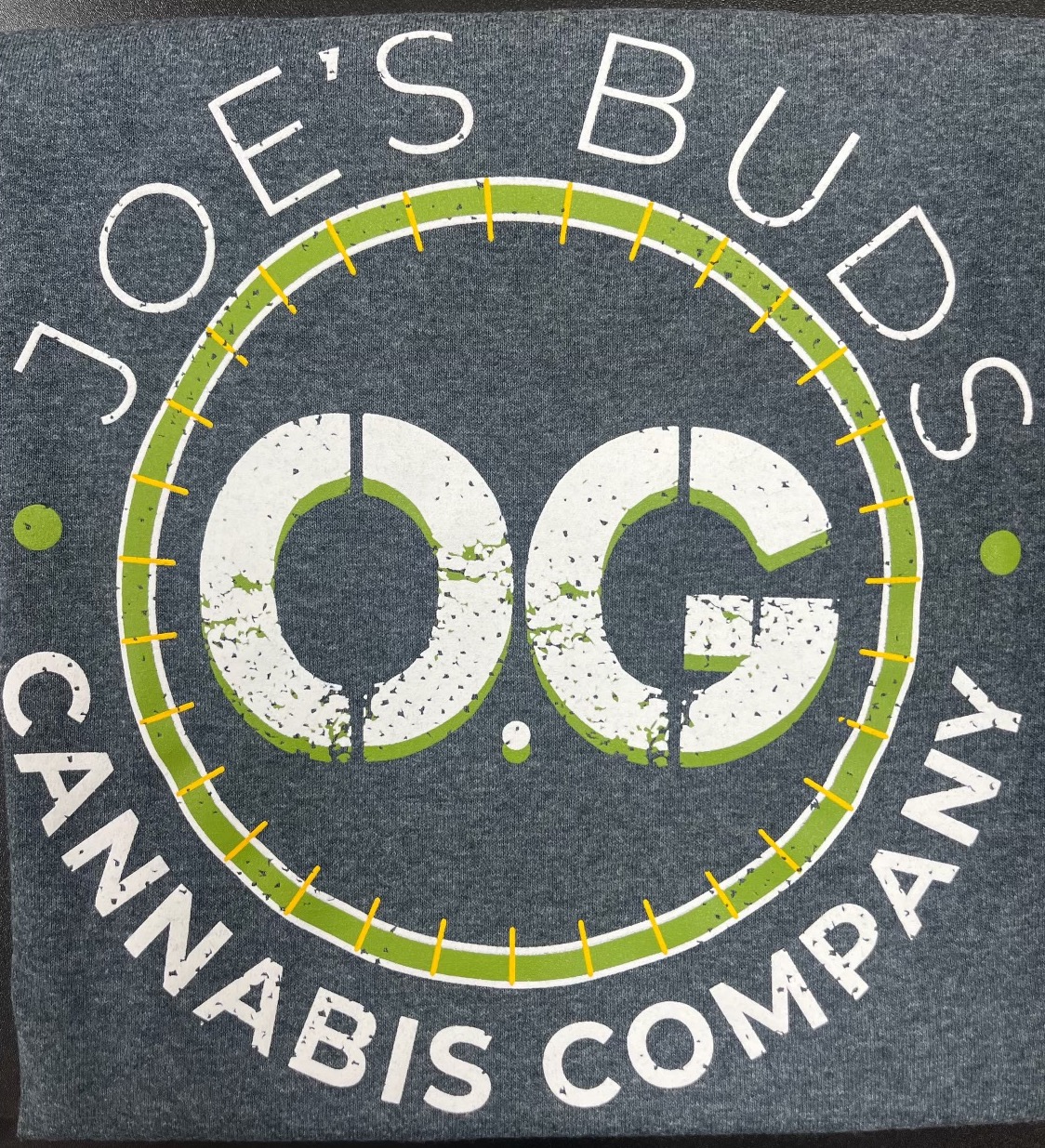 Photograph of Product: JOE'S BUDS T-SHIRT OG LOGO GREY