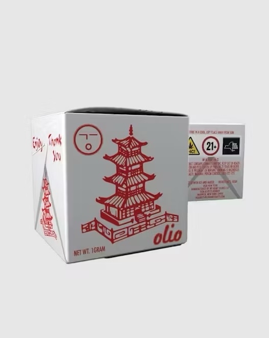 Photograph of product: Olio | Badder | Jelly Roller | Cold Cure Live Rosin