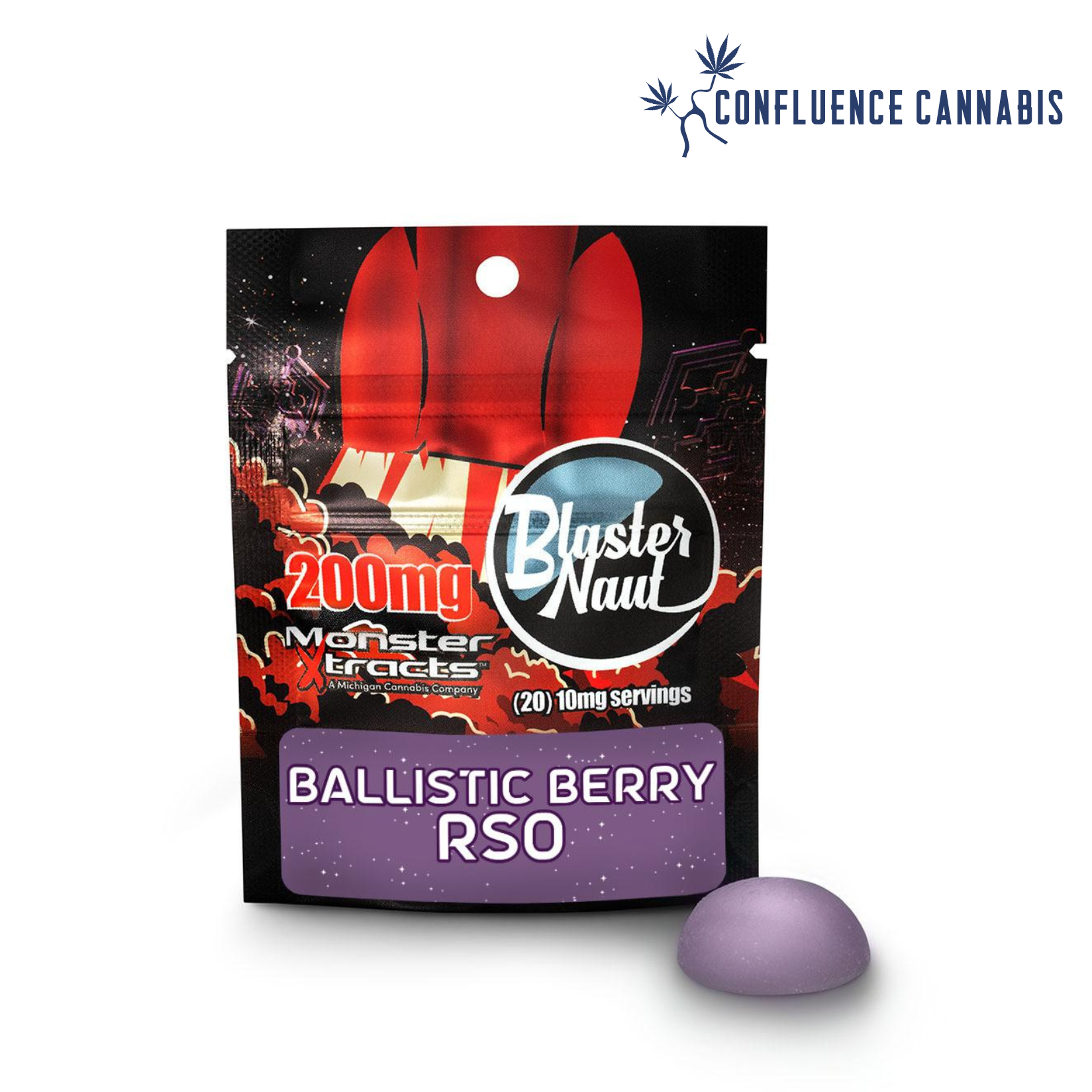Photograph of Product: Ballistic Berry RSO (1 Piece)