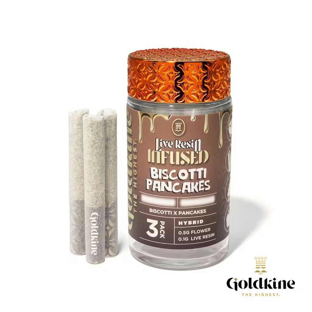 Photograph of product: Biscotti Pancakes Infused 3 Pack