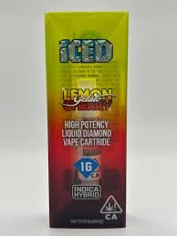 Photograph of product: Sluggers Iced Cartridge Lemon Cherry Gelato