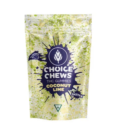 Photograph of product: Coconut Lime Gummies 100mg