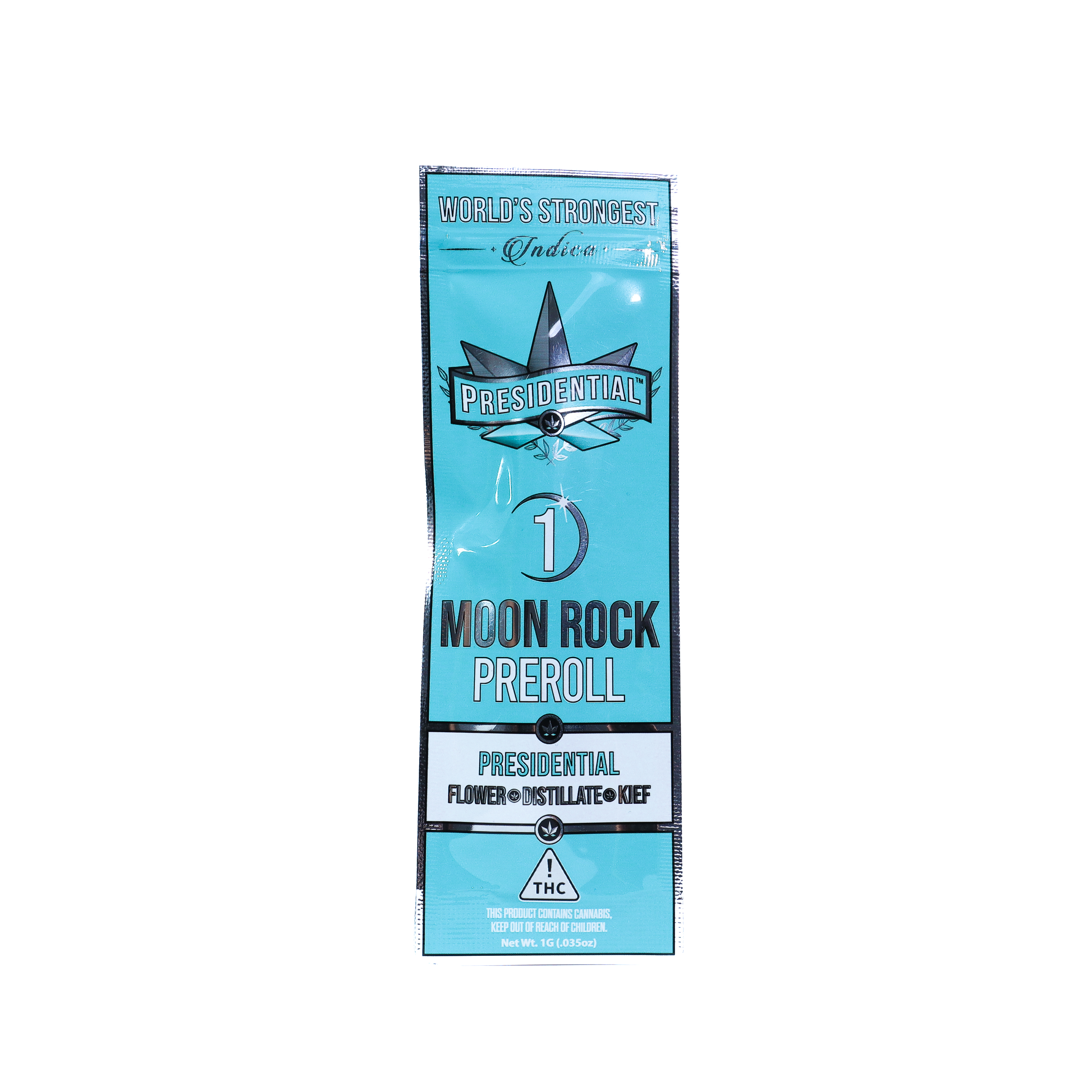 Photograph of product: Presidential | Classic Moon Rock Pre-Roll 1g