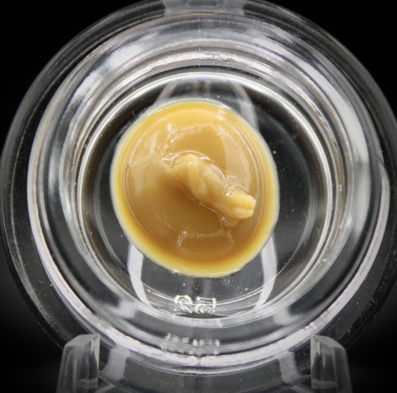 Photograph of Product: BlueBerry Goo Live Resin Budder