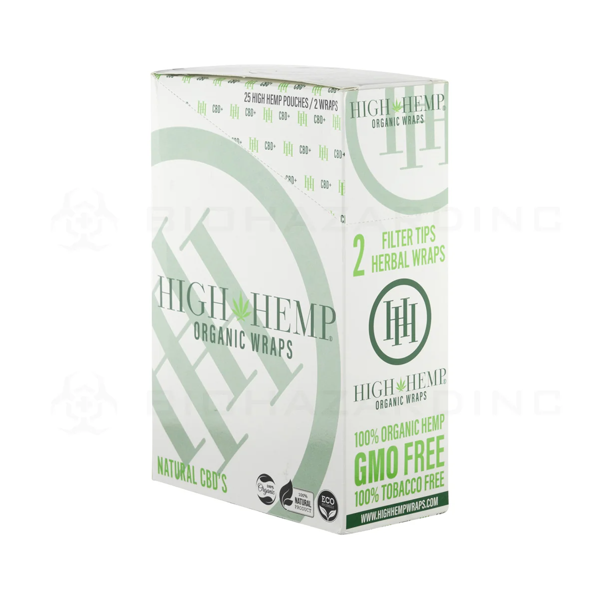 Photograph of product: High Hemp Blunt Wraps - Natural
