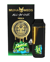 Photograph of product: Muha Meds Tahoe OG 1000mg