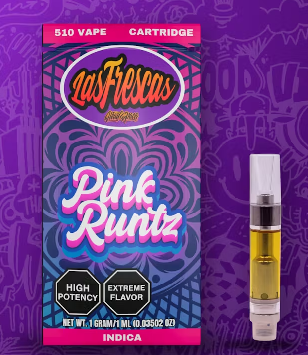 Photograph of product: Head Space - Las Frescas - 1g Cart - Pink Runtz (I)