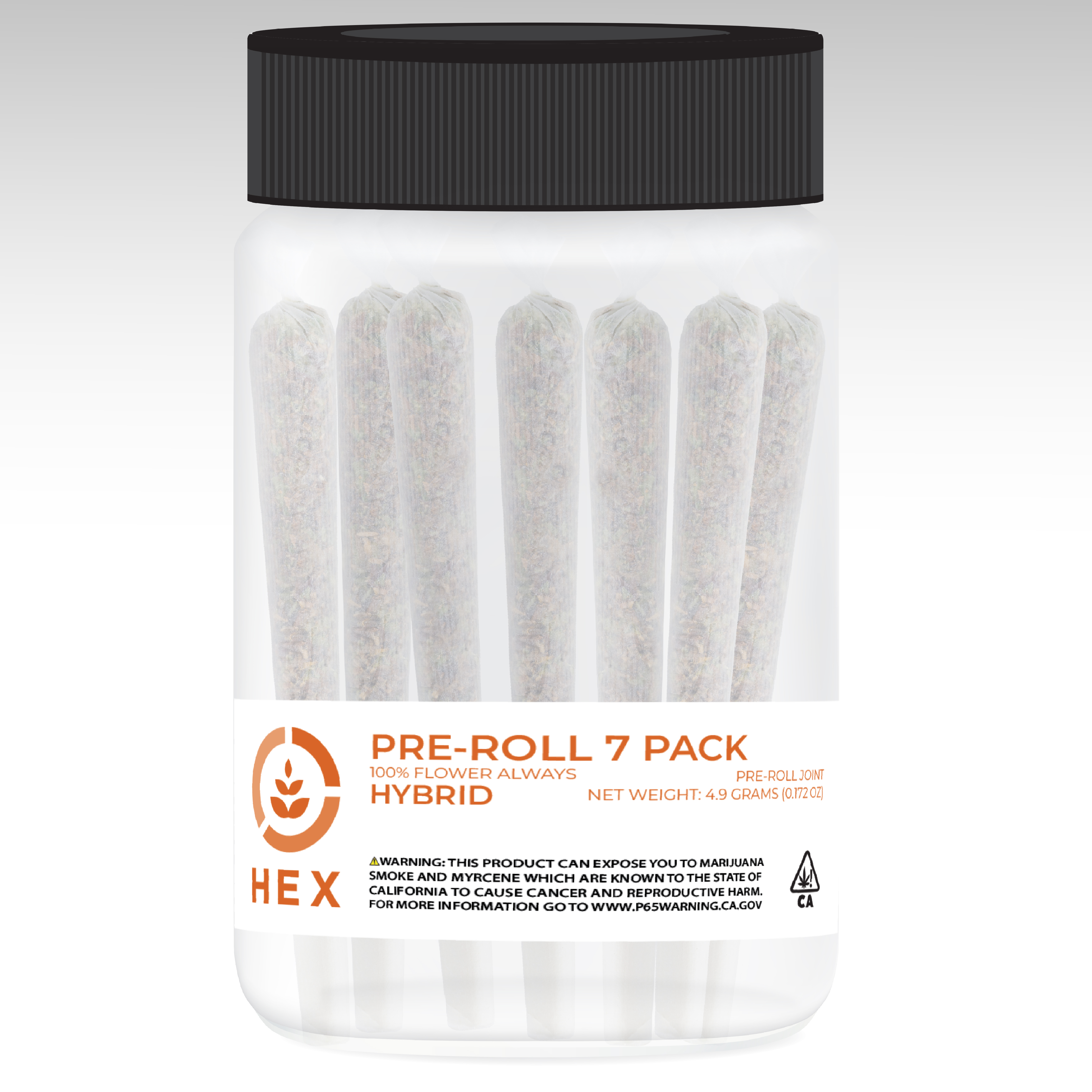 Photograph of product: Hex | Candy Runtz Prerolls 7 Pack | 4.9g