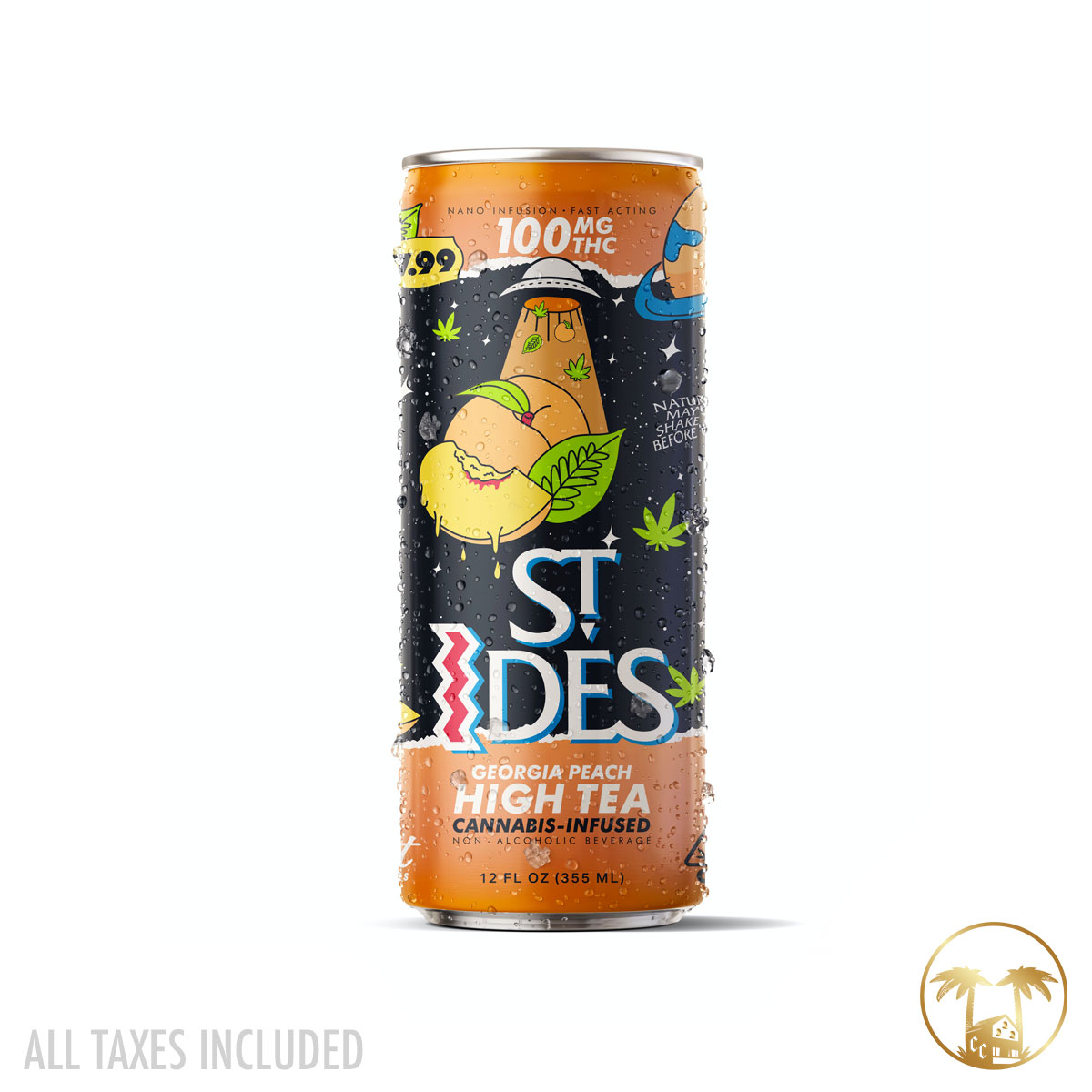 Photograph of product: Georgia Peach Iced Tea