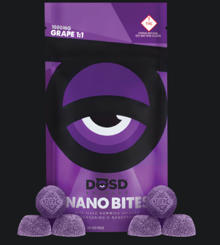 Photograph of product: DOSD Nano Bites - Grape 1:1