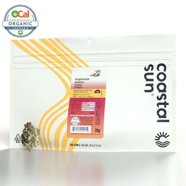 Photograph of product: Tropicana Cherry | 28g Sungrown Flower