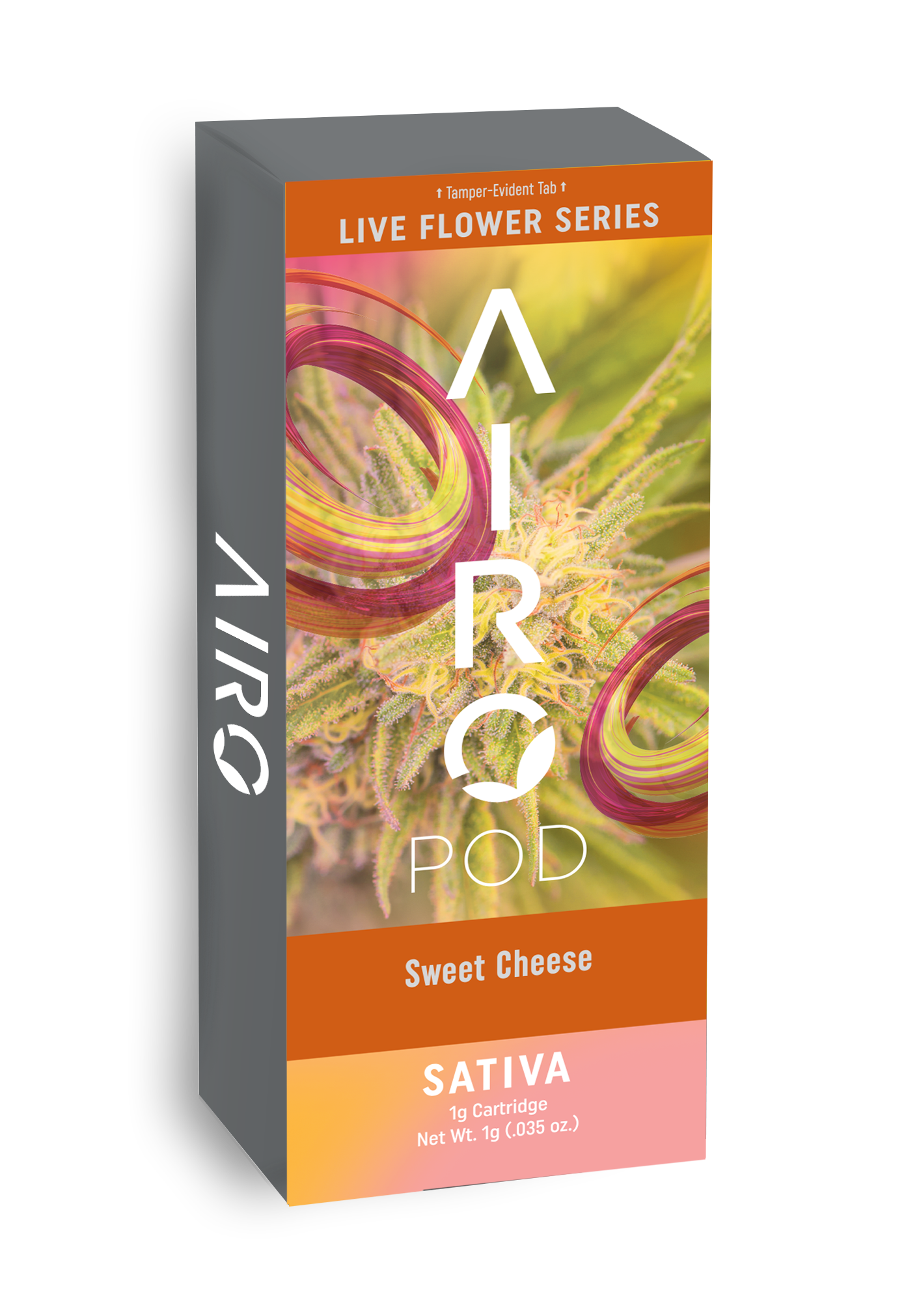Photograph of product: AiroPod Cartridge - Live Flower Sweet Cheese 1g (S)