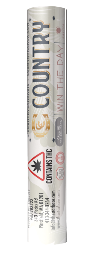 Photograph of product: Country | Win the Day Pre-Roll | 0.6g