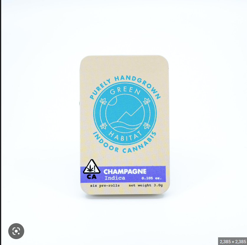 Photograph of product: 6pk Champagne - Habitat