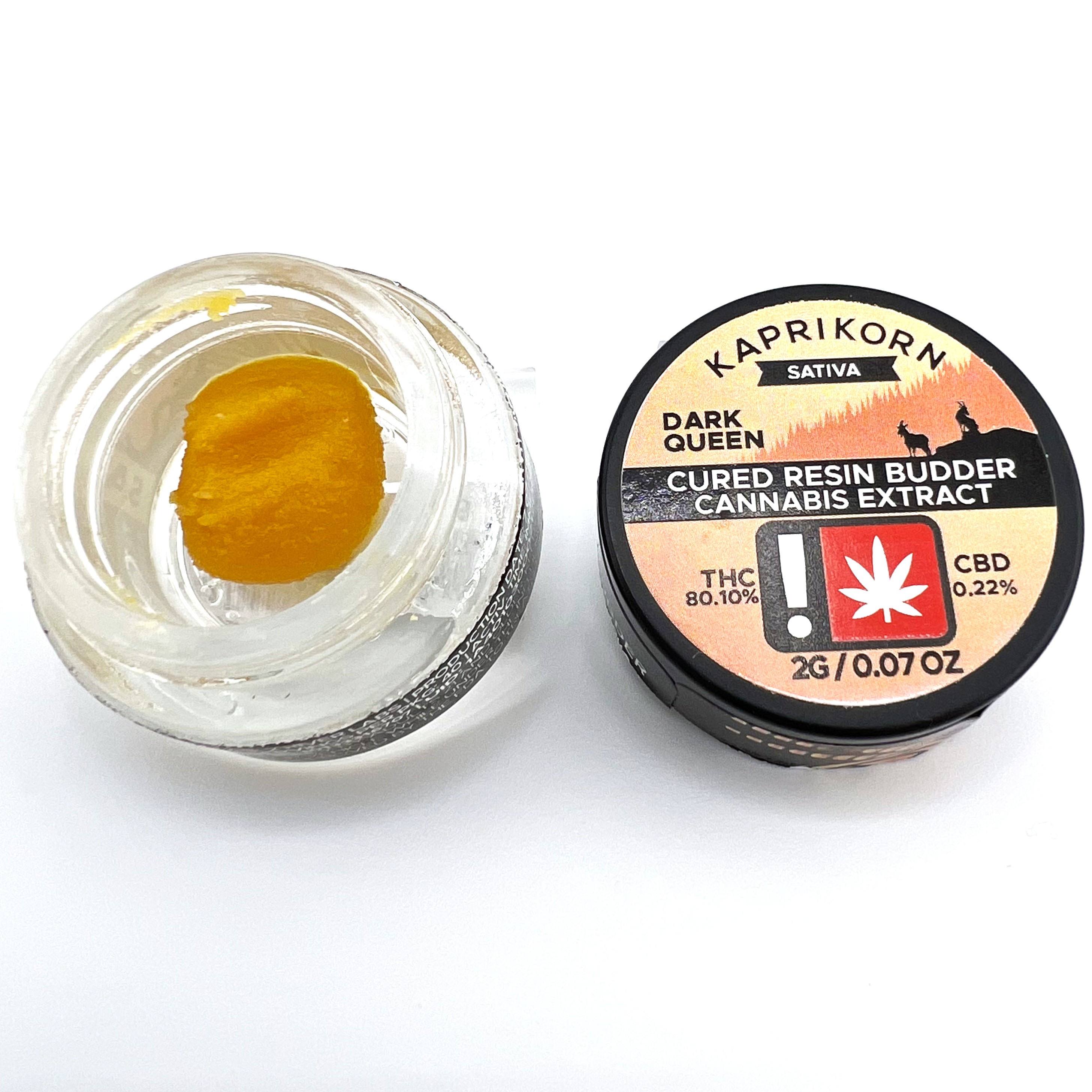 Photograph of product: Kaprikorn 2g Budder | Dark Queen
