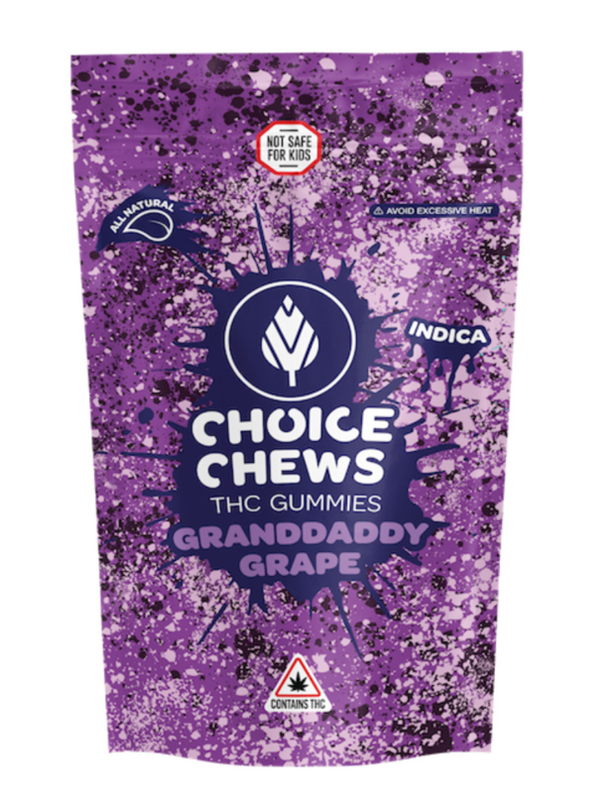 Photograph of product: Gummies - Granddaddy Grape Oui'd - 10 Pcs - 100mg