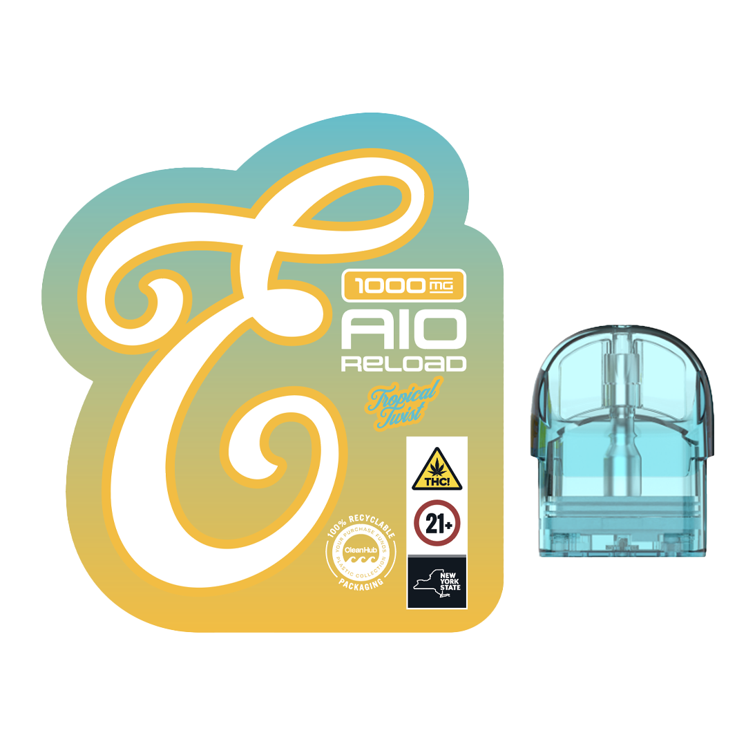 Photograph of product: Eureka - Fusion - Tropical Twist- Pod Vape Reload
