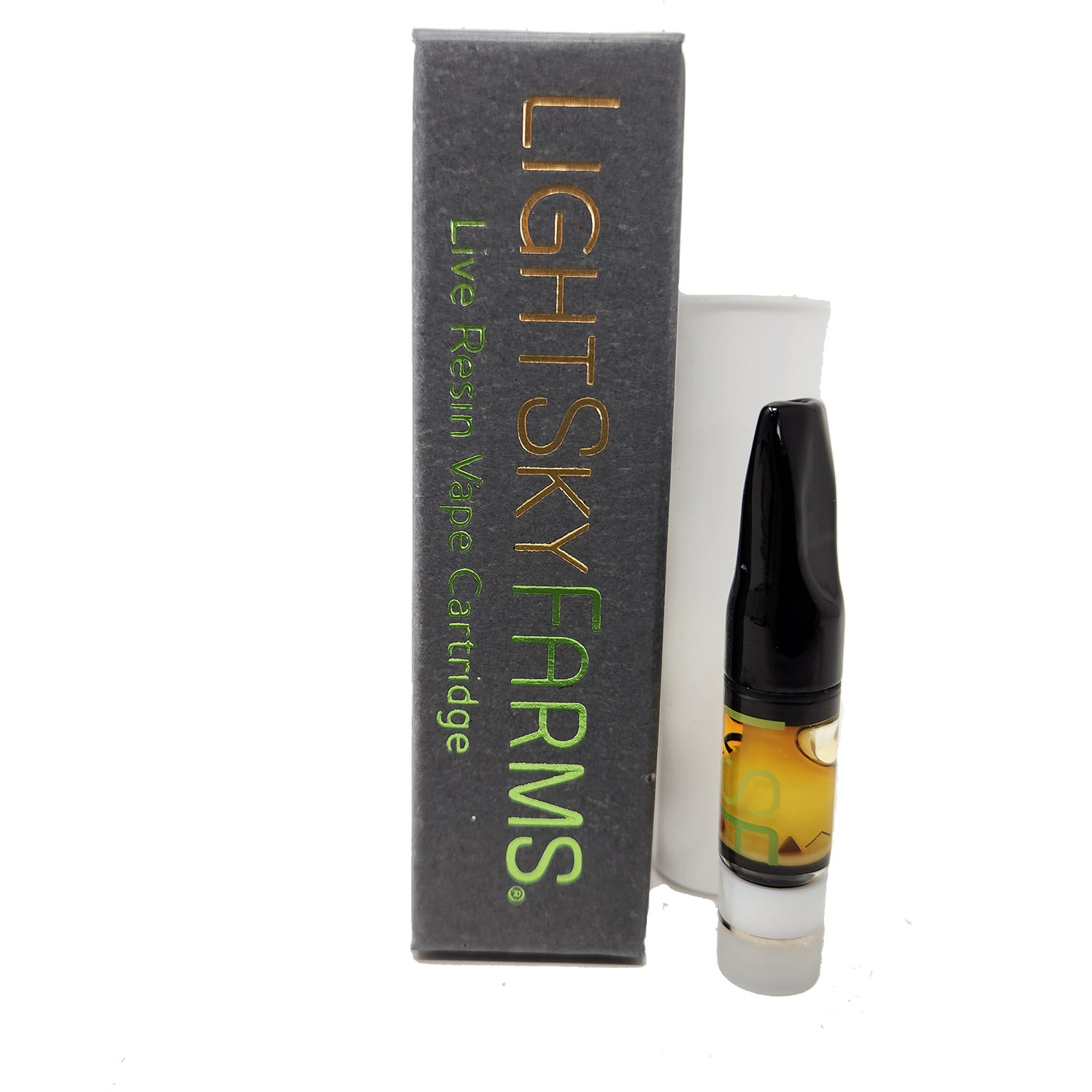 Photograph of product: Dr. Jack | Live Resin Vape Cart Light Sky Farms