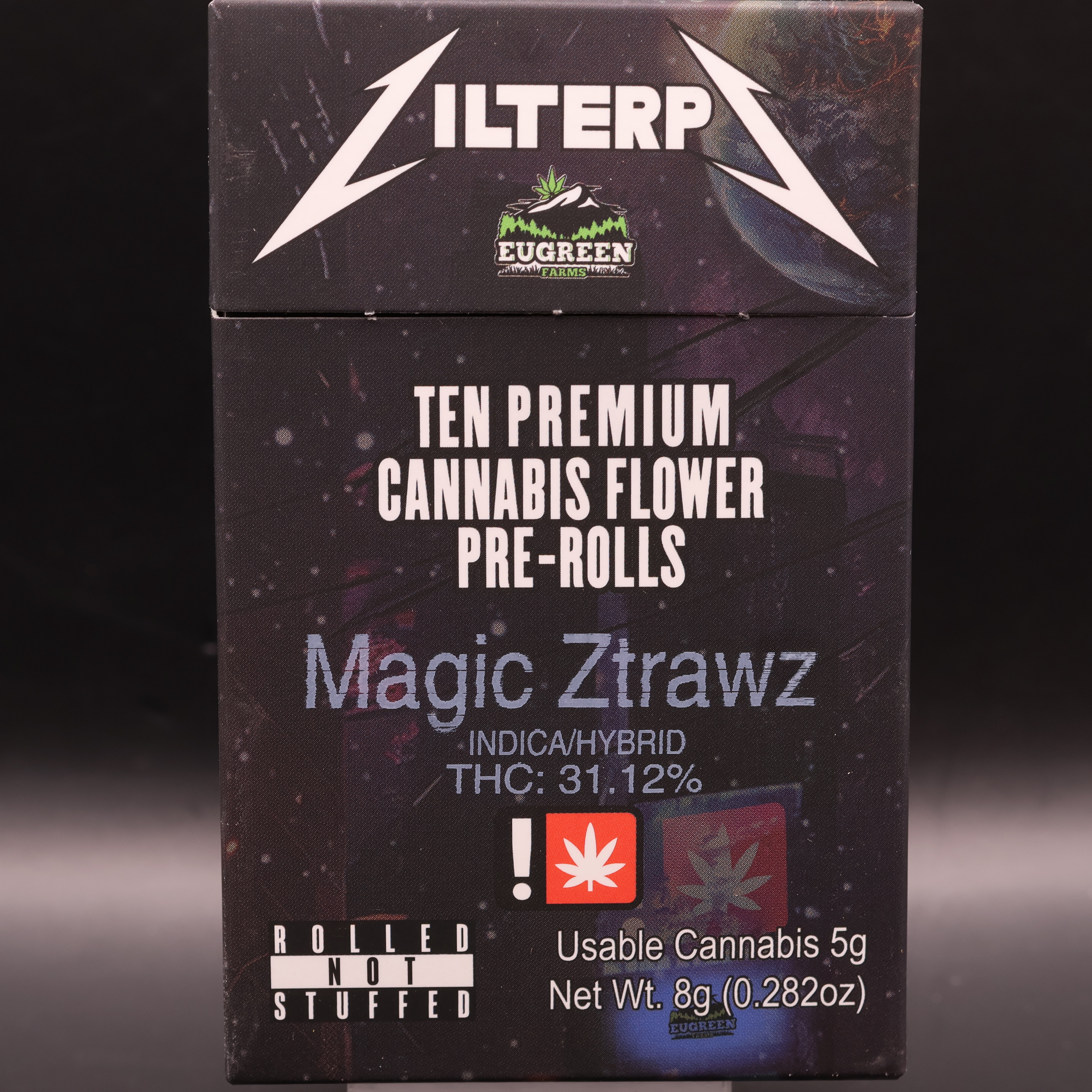 Photograph of product: Magic Ztrawz 10pk Joints (Eugreen Farms)