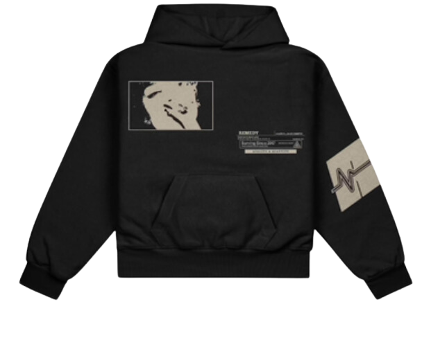 Photograph of product: Remedy - Q & Q Hoodie | Black S