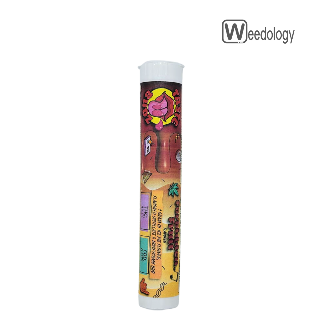 Photograph of product: After Glow 1g FORBIDDEN FRUIT Infused Pre-Roll