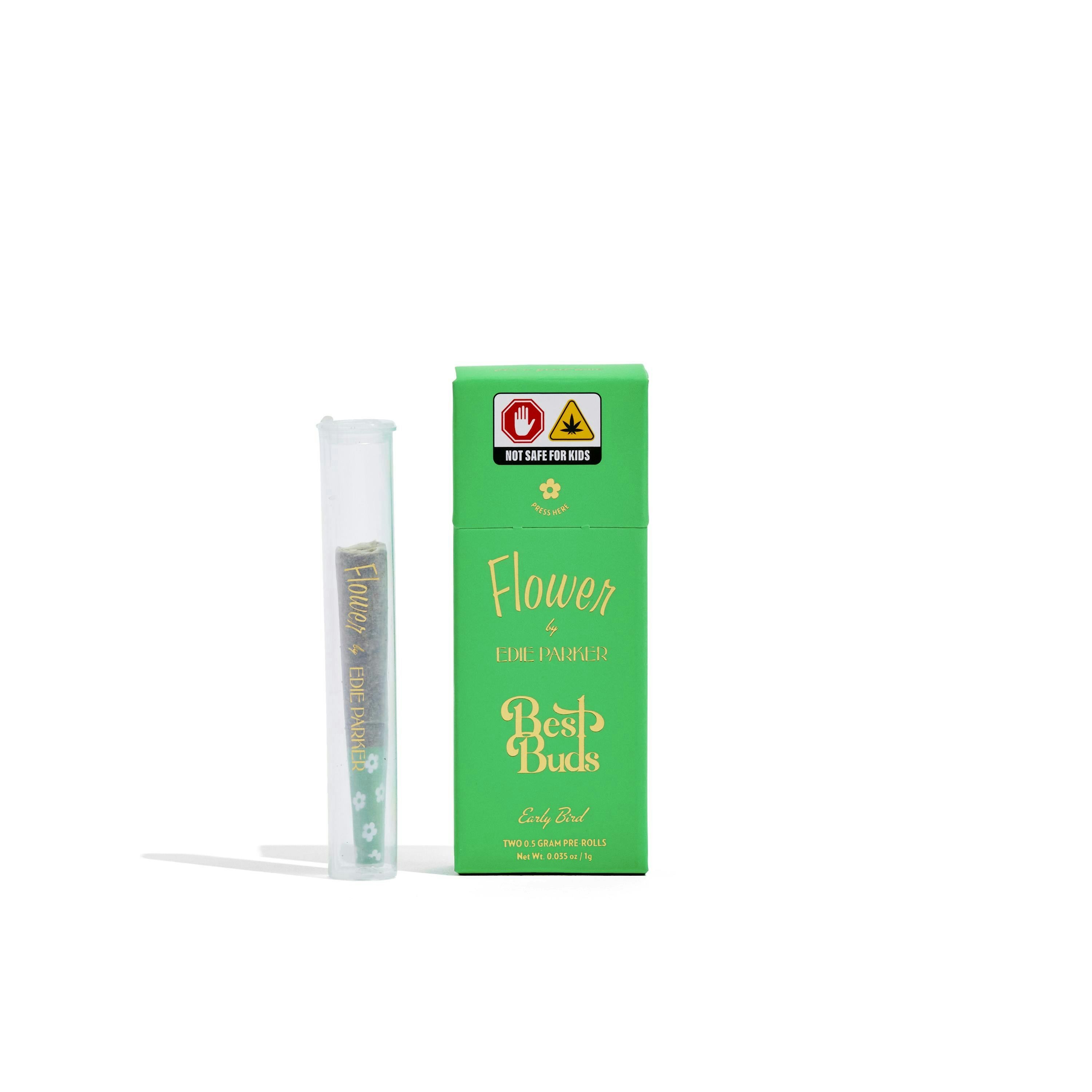 Photograph of product: Early Bird | Prerolls | 1g/2pk