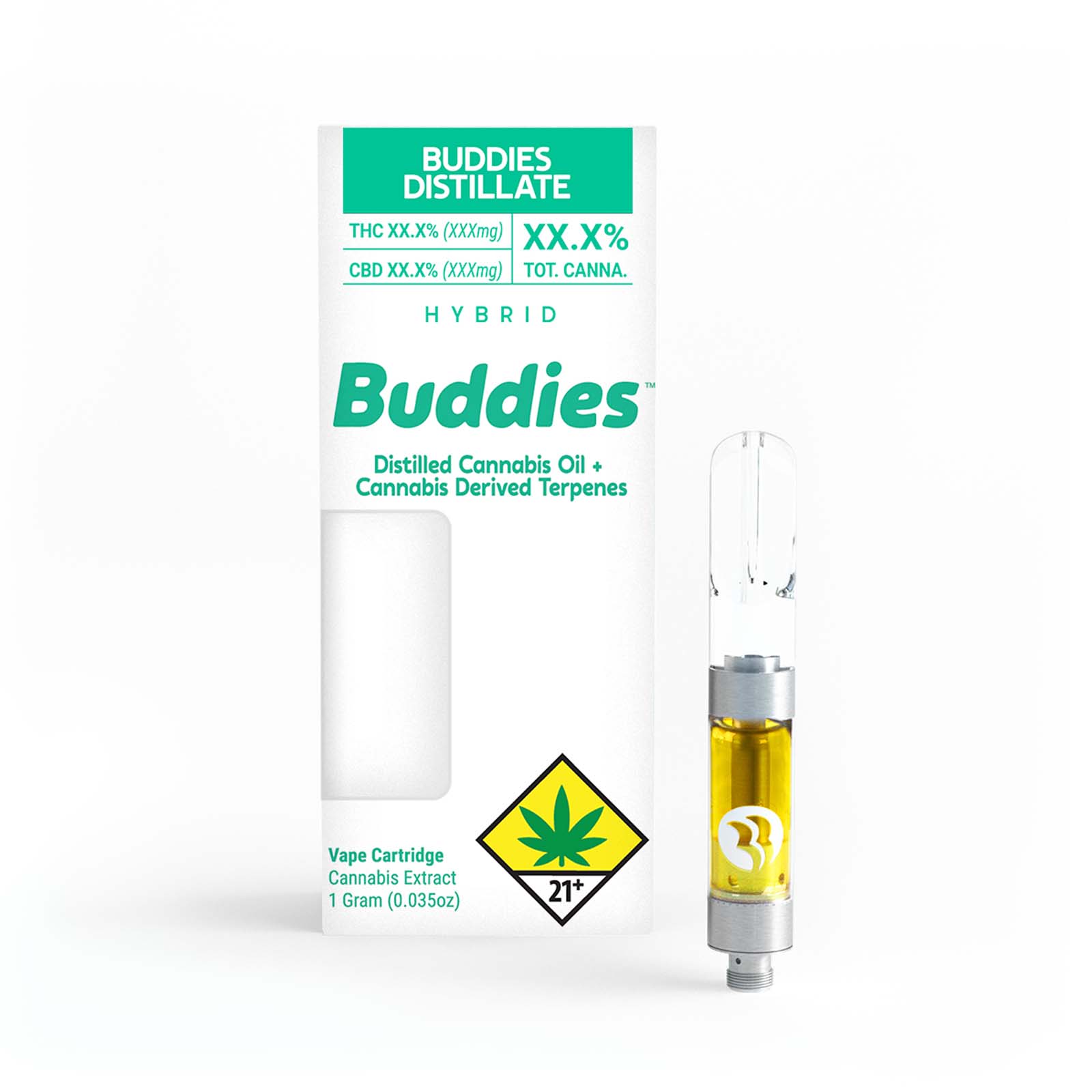 Photograph of product: Lime Sorbet Distillate Cartridge | 1g