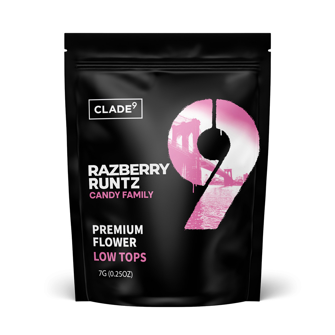 Photograph of product: Clade9 | Flower | Razberry Runtz | 7g