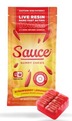 Photograph of product: STRAWBERRY LEMONADE [S] 2PK GUMMIES - 100 MG