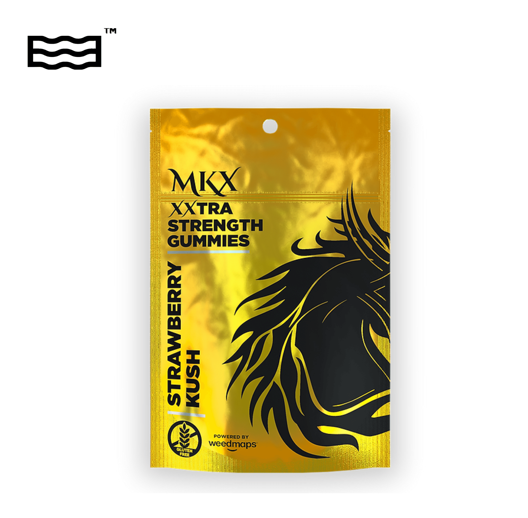 Photograph of product: MKX | 200mg Gummies | Strawberry Kush
