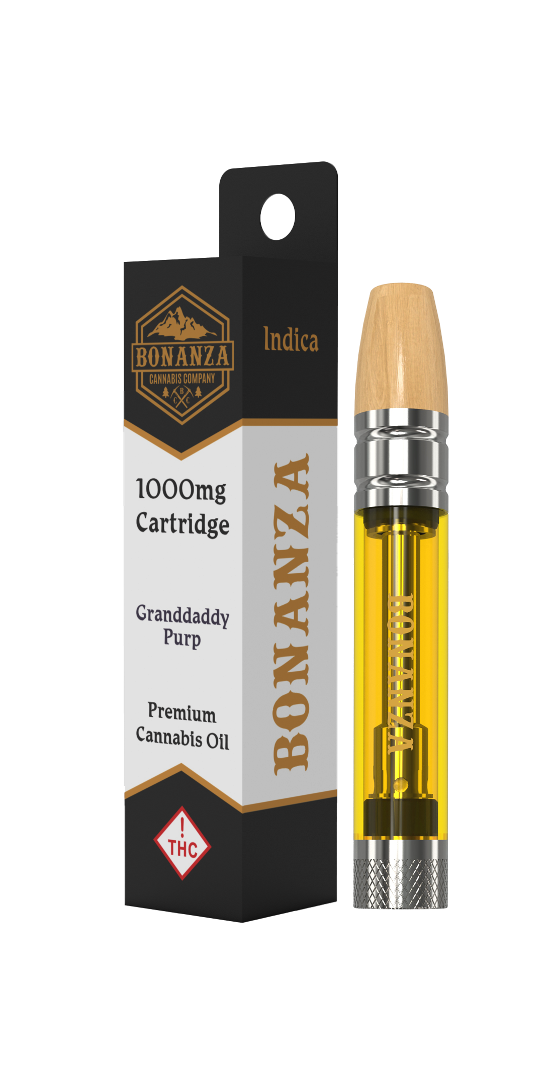 Photograph of product: Bonanza - Granddaddy Purp (I) Cartridge