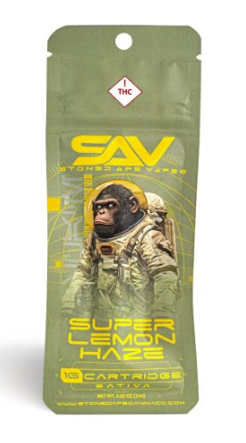 Photograph of product: Stoned Ape - Super Lemon Haze Cartridge - 1g