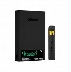 Photograph of product: Off Hours | Green Crack AIO VAPE | 1G