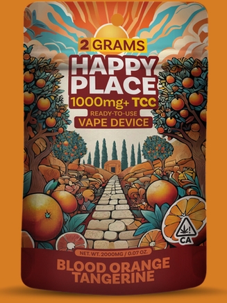 Photograph of product: BLOOD ORANGE TANGERINE - HAPPY PLACE - ALL IN ONE