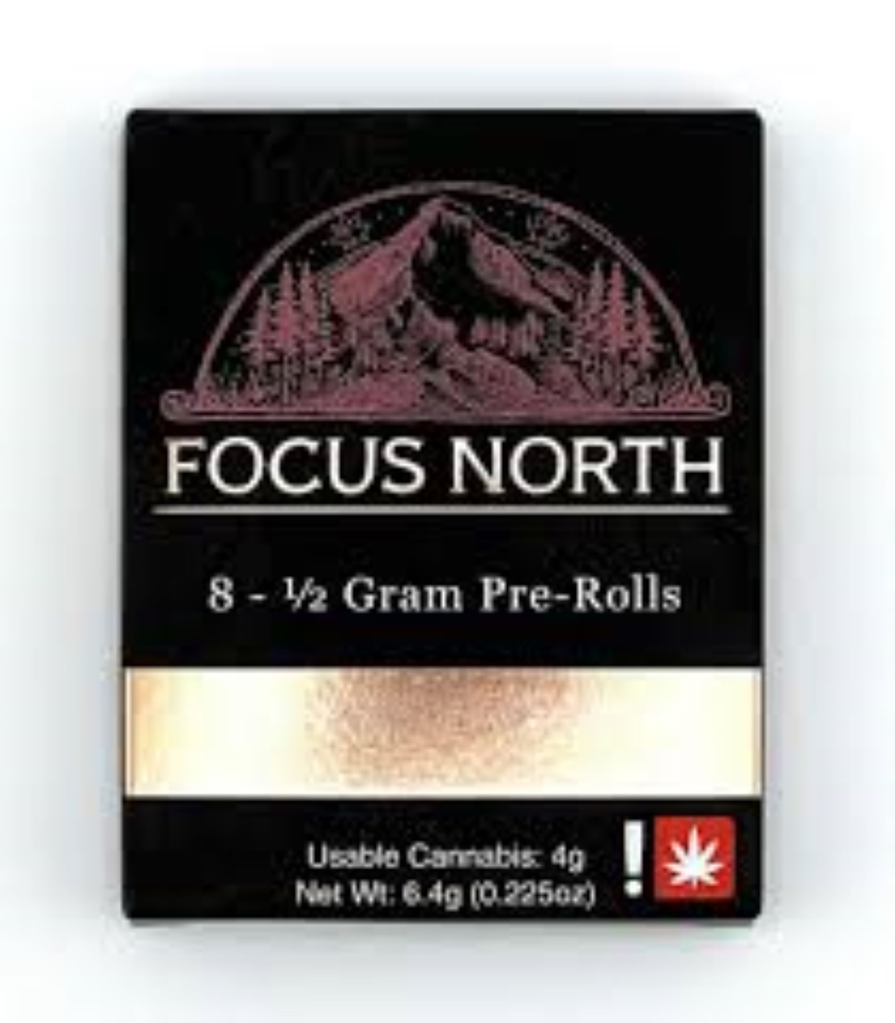 Photograph of product: Focus North | Guava CBD Pre-Rolls 8 pk