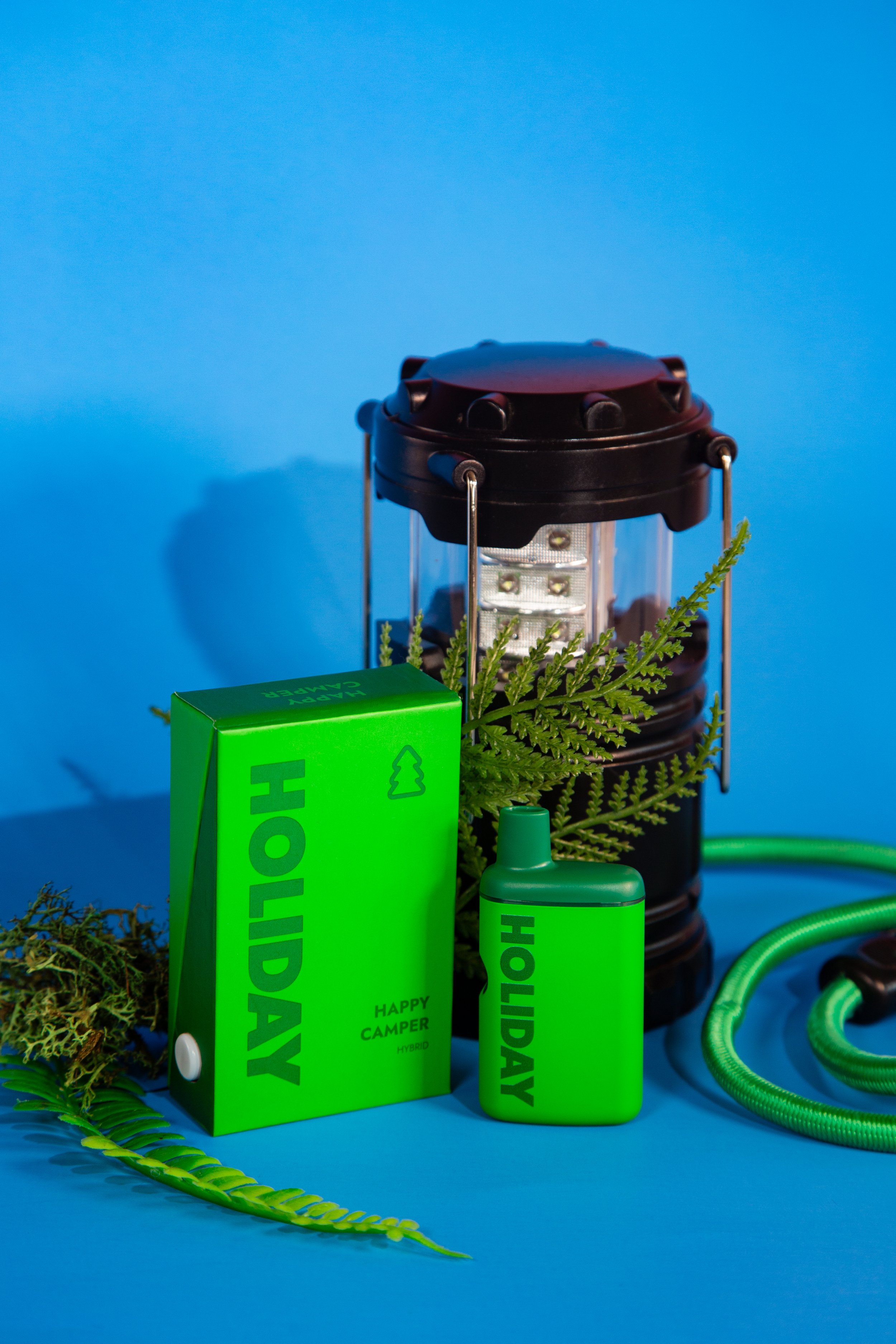 Photograph of product: Holiday Happy Camper disposable vape