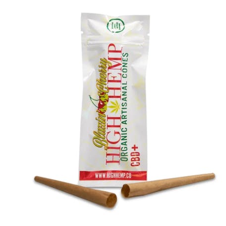 Photograph of product: Organic Cherry Cones 2pk - Natural CBD