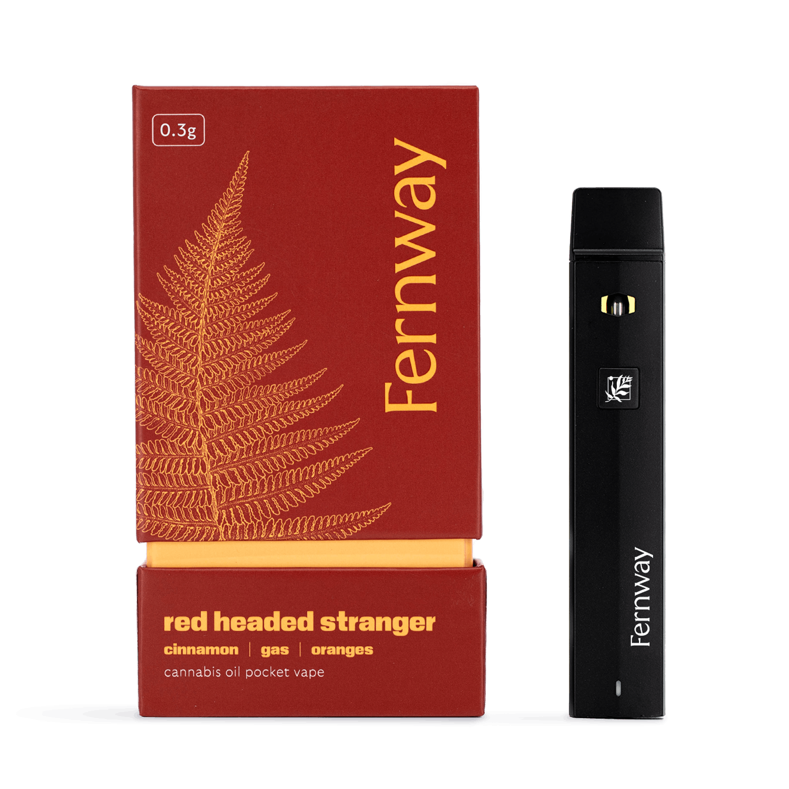 Photograph of product: Fernway Red Headed Stranger Traveler Vape