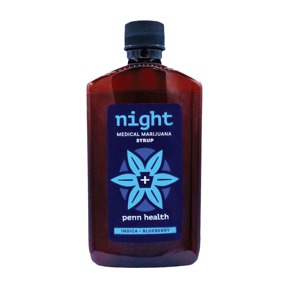 Photograph of product: Night Syrup (1:1 Blueberry) (250mg TH-oui/250mg CBN)