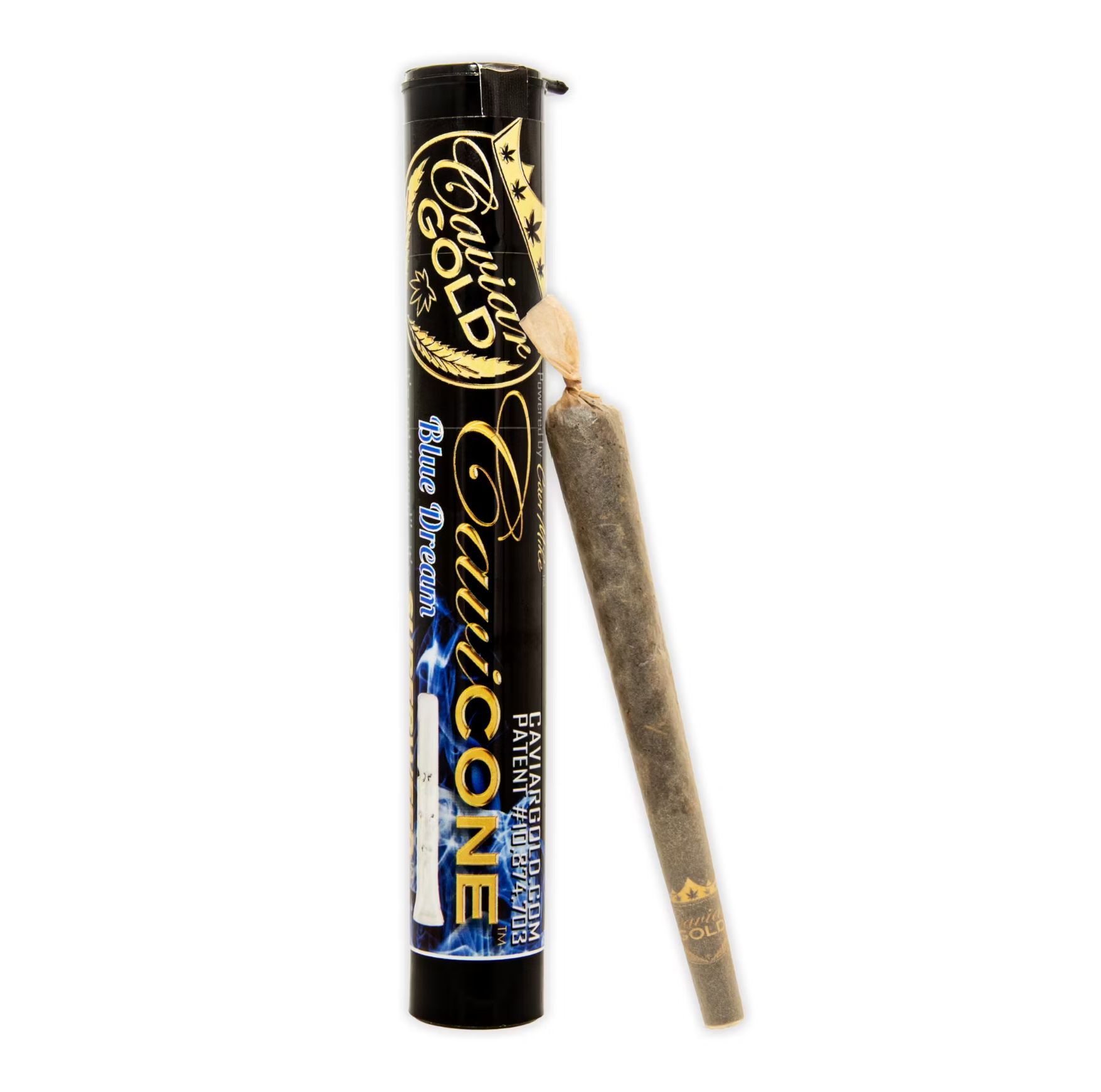 Photograph of product: Caviar Gold - Blue Dream Infused Pre-Roll 1.3g
