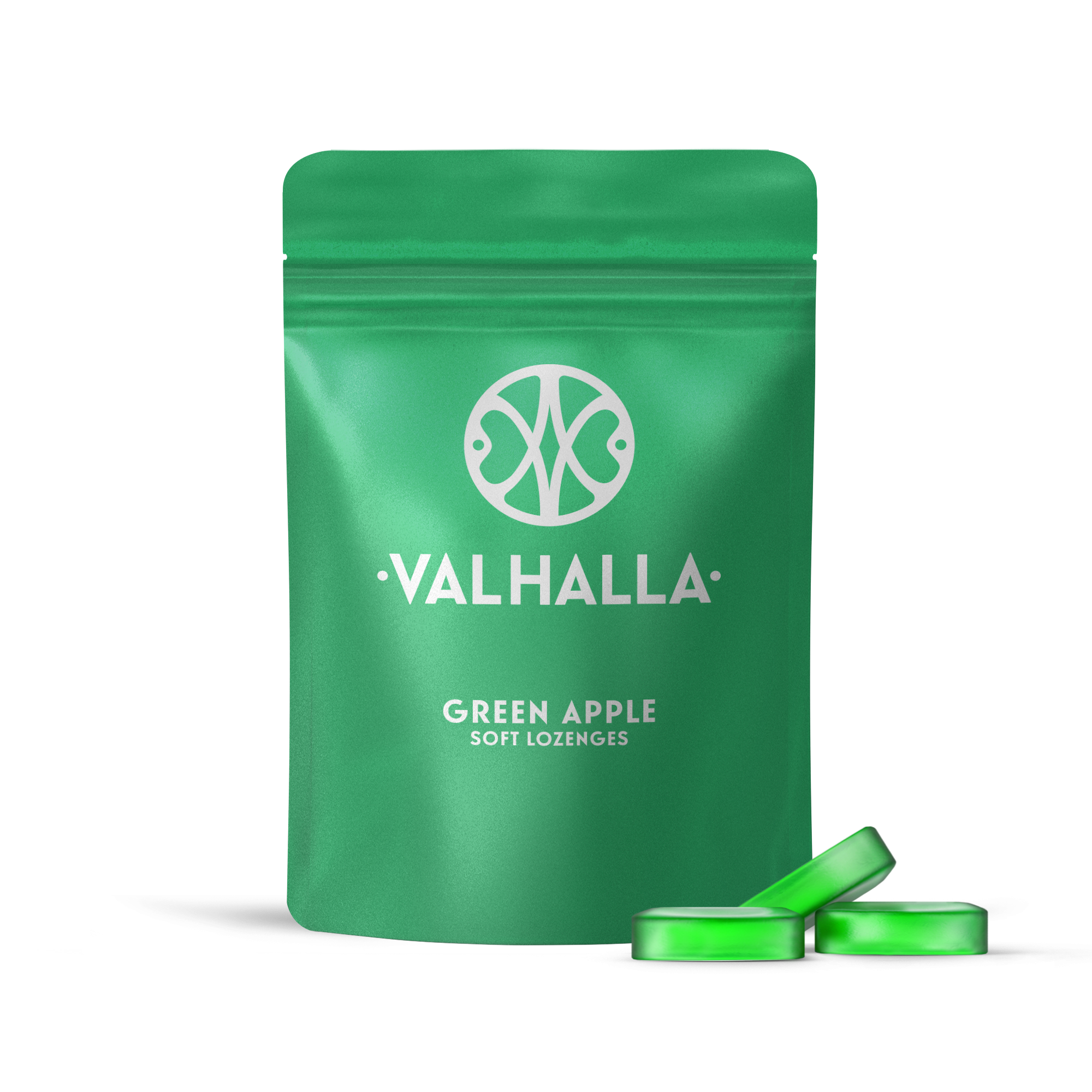Photograph of product: Green Apple | Soft Lozenges 100mg