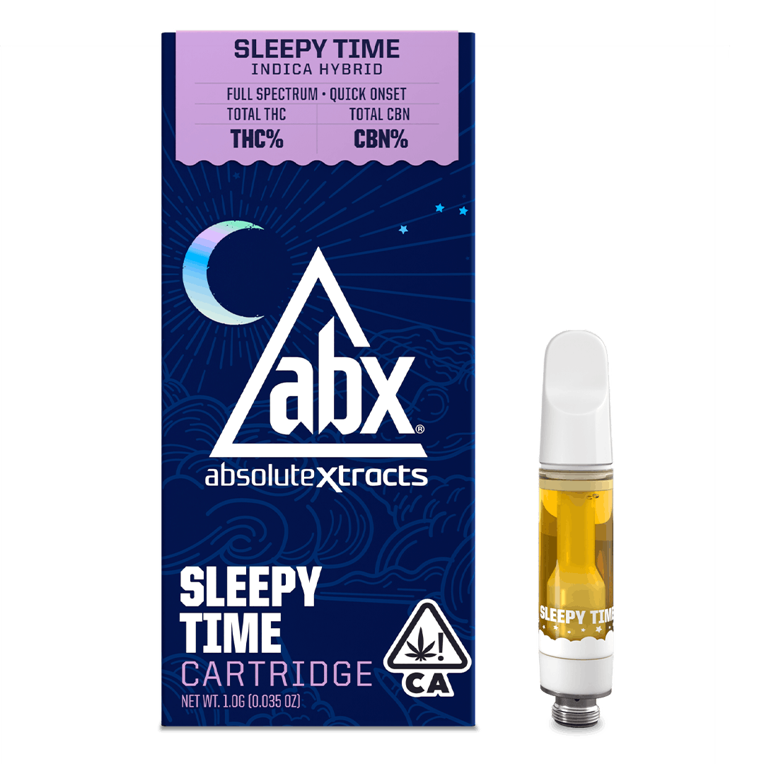 Photograph of product: ABX Sleepy Time CBN Vape 1g (I/H)