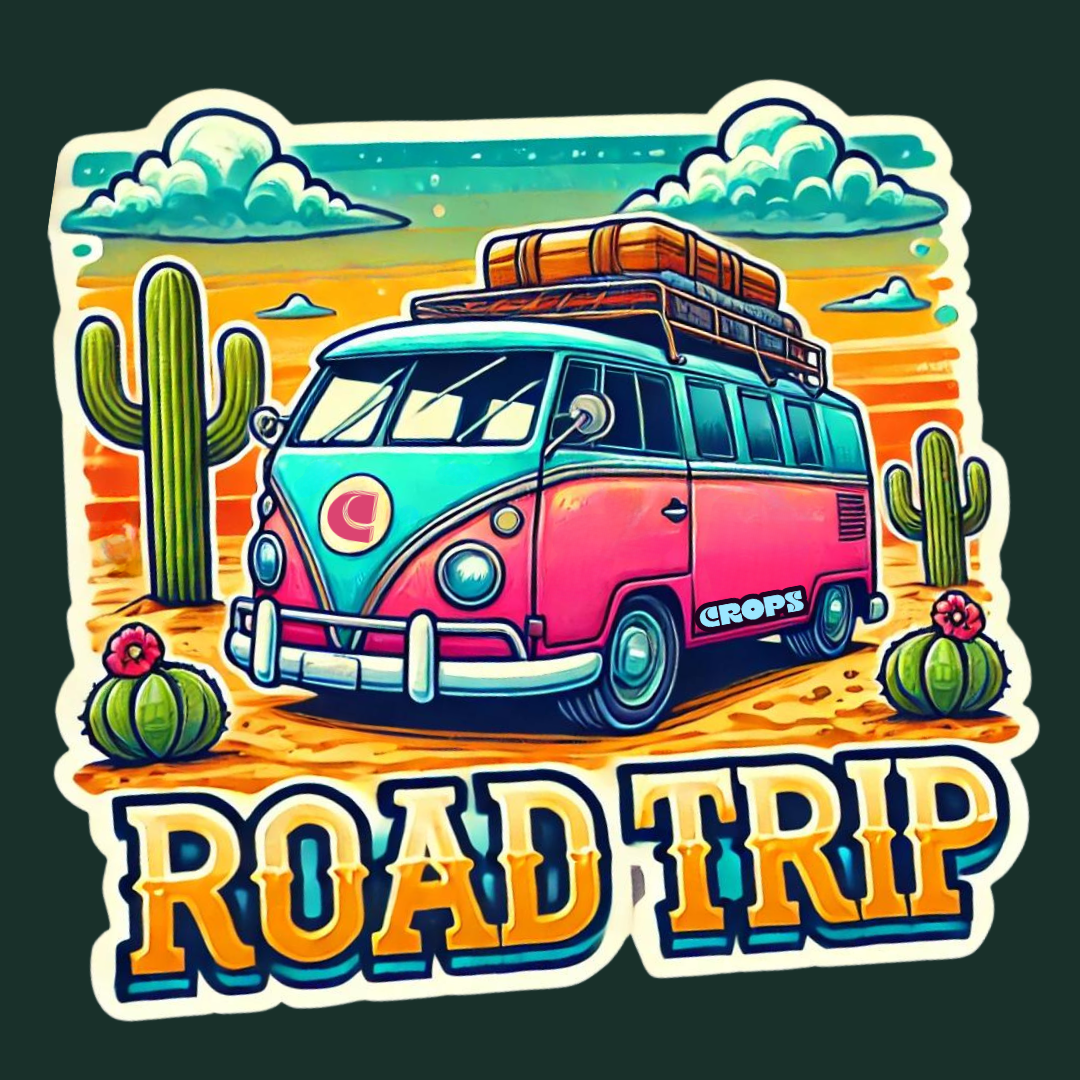 Photograph of product: Crops - Preroll - Road Trip - 0.5g - 48 Pack