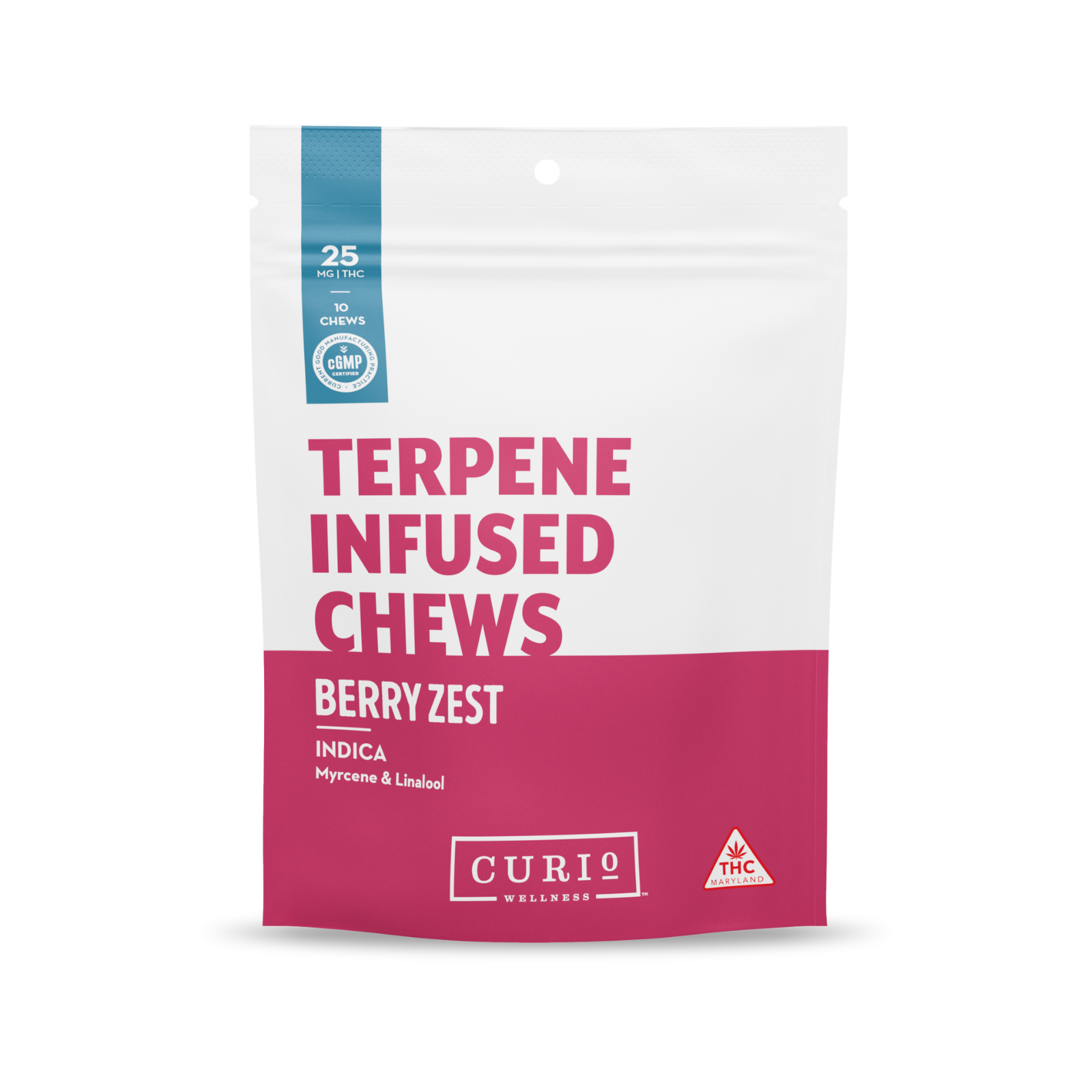 Photograph of product: Berry Zest Terpene Infused Chews | 25mg
