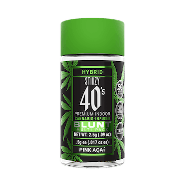 Photograph of product: Pink Acai | .5x5 Mini Blunts Infused Pack