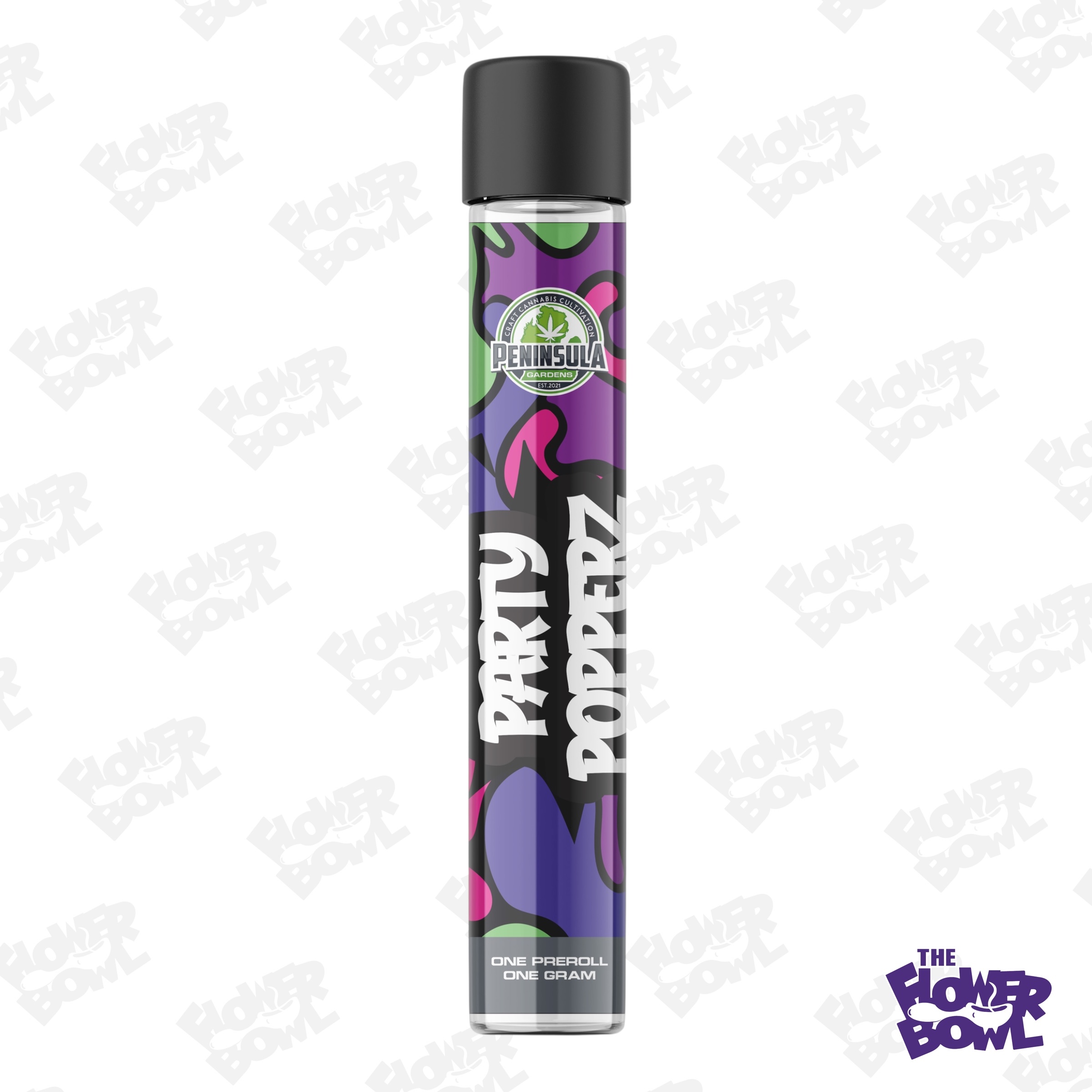 Photograph of product: AU Peninsula: Party Popperz 1g Preroll