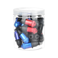 Photograph of product: Bullet Metal Hand Pipe | 2.25" | Assorted Colors |