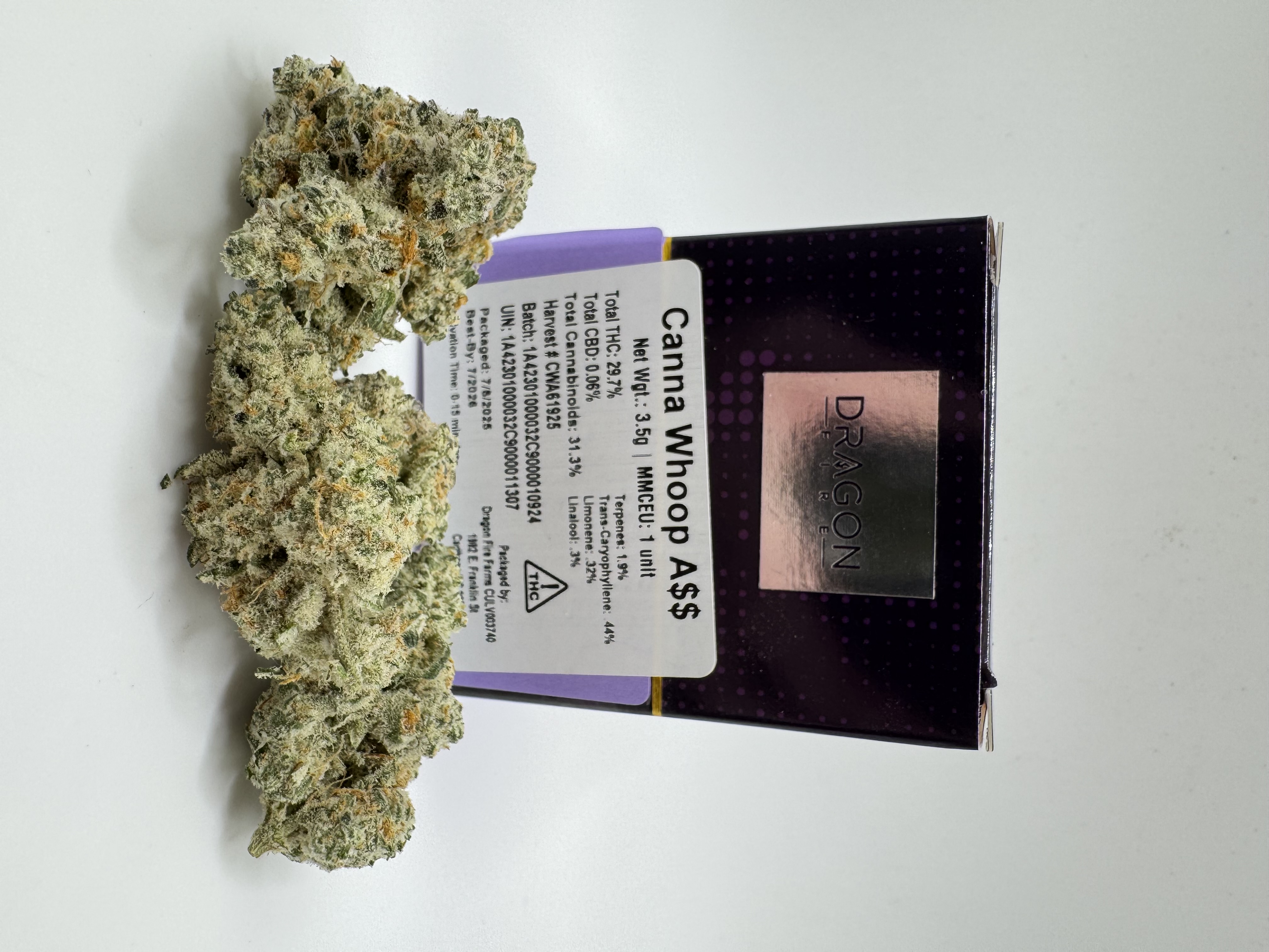 Photograph of product: Canna Whoop Ass Flower - 3.5g