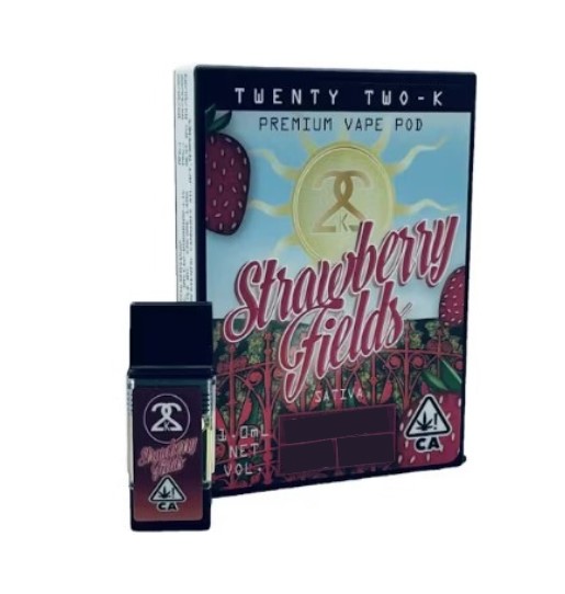 Photograph of product: 22K | STRAWBERRY FIELDS (S) | 1G POD